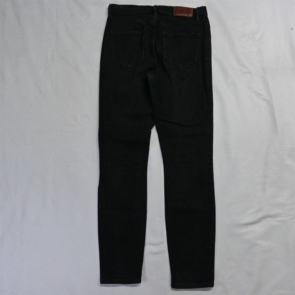 Madewell 26 High Riser Ankle Skinny Black Stretch Denim Jeans - Picture 5 of 5